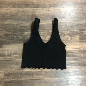 Colsie Crop Bra Top sz M